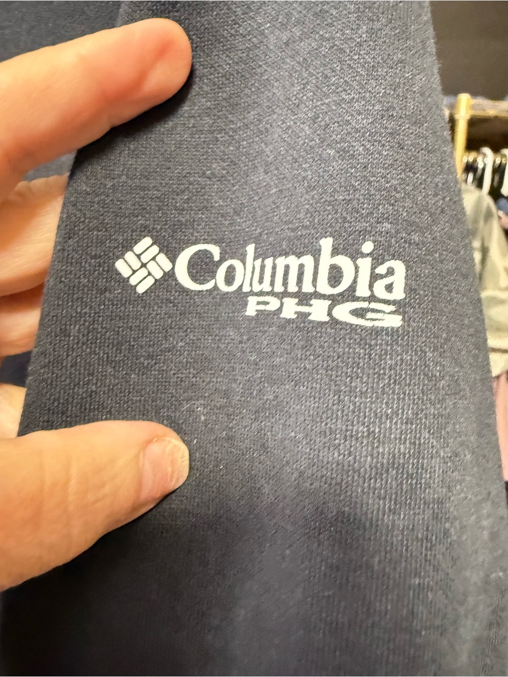 Columbia PFG Youth Wildlife American Flag Pullover Hoodie Navy - Picture 5 of 6